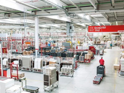 Qualitätstest im hauseigenen Labor von nobilia